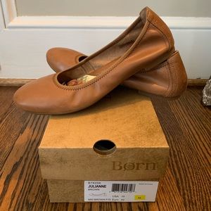 Born Julianne Flat, Size 10, Brown